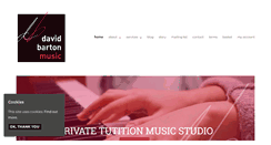Desktop Screenshot of davidbartonmusic.co.uk